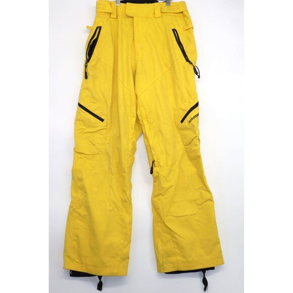 Yellow Belowzero Zerotech Mens Snow Pants Medium - Picture 1 of 12